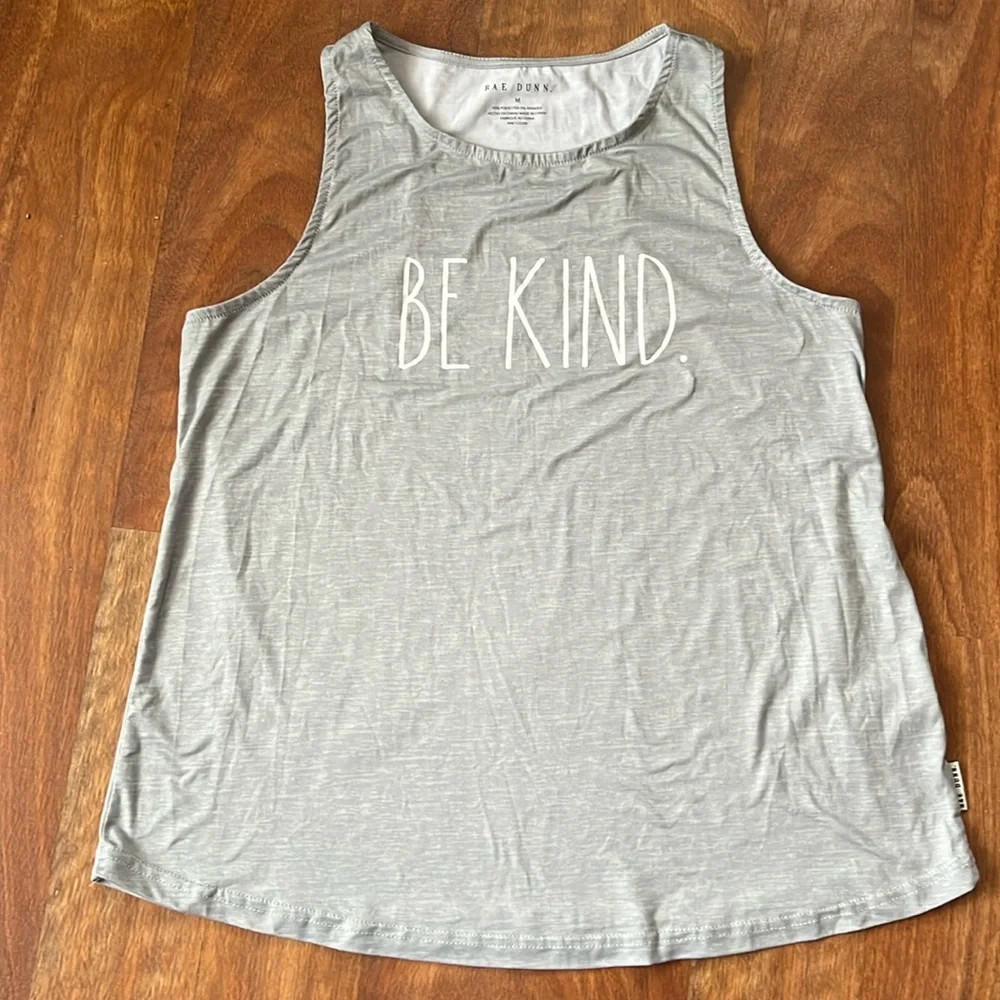 BNWOT Rae Dunn racer back tank top - Picture 4 of 15